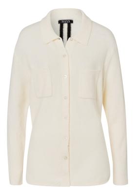 TUZZI Strick-Hemdjacke – Eleganz trifft auf kuschligen Casual-Chic