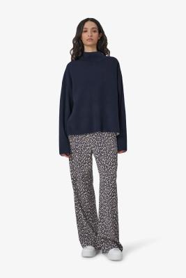 Sportalm Hose mit weitem Bein – Eleganz trifft Leo-Look