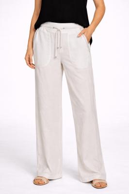 SOMMERLICHE LEICHTIGKEIT: Beate Heymann Hose in strahlendem Weiß