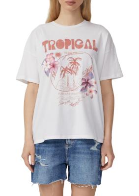 T-Shirt mit coolem Frontprint