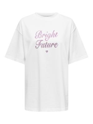 T-Shirt aus Baumwolle | ONLRIRI S/S STONES TOP BOX JRS