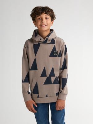 Boys Sweater Hooded AOP