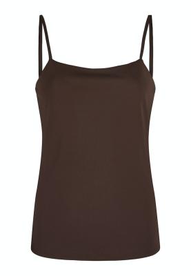 Top aus fließendem Crêpejersey