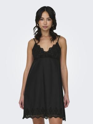 Kleid | ONLLOU LIFE EMB STRAP DRESS PTM