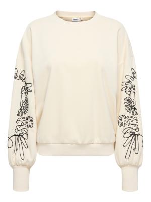 ONLBROOKE L/S O-NECK DETAIL SWT