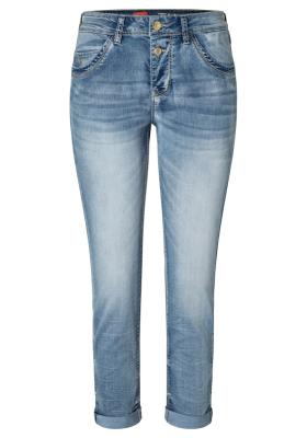 TIMEZONE Da.-Jeans „NaliTZ“ Slim Fit im 7/8-Style mit Knopfleiste | One length WomenSlim NaliTZ 7/8