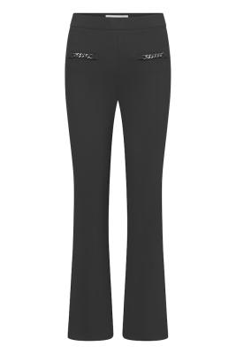 Macy P 7/8 | Raffaello Rossi Hose – Eleganter Pull-On Style mit Ketten-Detail