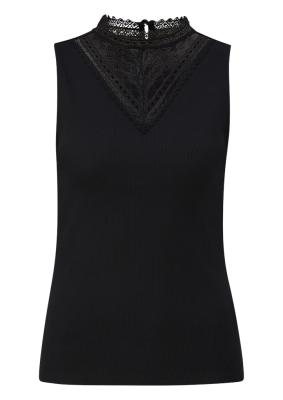 Ripptop mit Spitzeneinsatz