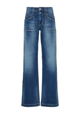Reena Jeans mit hohem Bund und ausgestelltem Bein