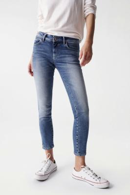 PUSH UP WONDER-JEANS, CROPPED SKINNY