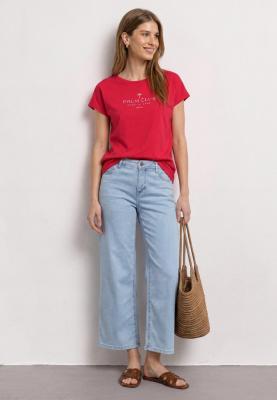 basic wording print shirt