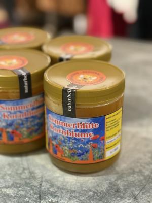 Sommerblüte Kornblume Honig – Regionaler Blütenhonig von der Imkerei Hesse, Großenhain