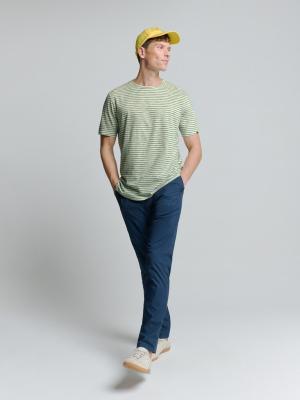 T-Shirt Crewneck Multi Coloured Melange Stripes