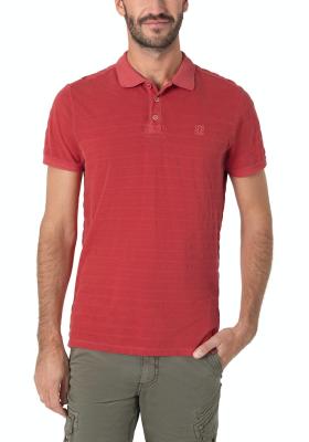 Tonal Striped Poloshirt von TIMEZONE | Unisex MenTonal Striped Poloshirt