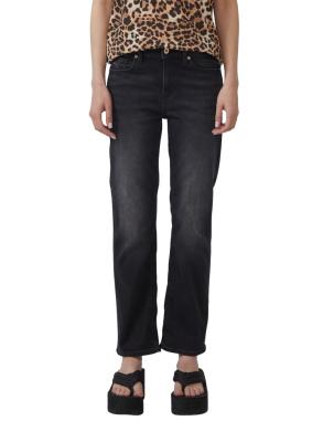 Ankle-Jeans Catie / Slim Fit / Mid Rise / Straight Leg / Super Stretch