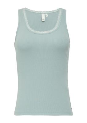 Ripptop mit Spitze am Ausschitt