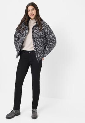 Steppjacke mit Leo-Print – wild, feminin und modern