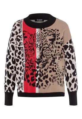 Pullover im trendstarken Animallook.