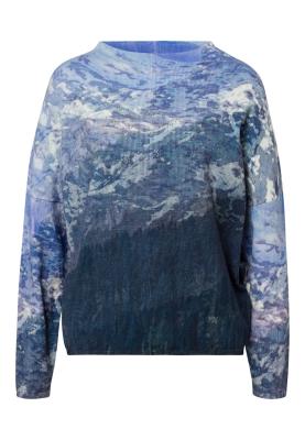 Pullover mit Alpenpanorama – Fashion trifft Fernweh