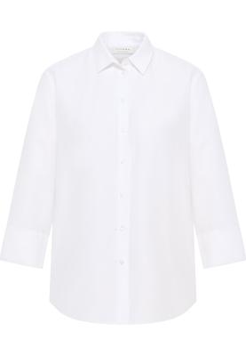 Oversize-Bluse aus Baumwolle und Leinen | Bluse 5155 R923