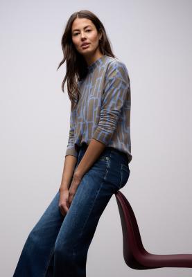 LTD QR dessin turtle neck shir