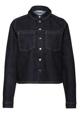 Style Blouse,rinse blue