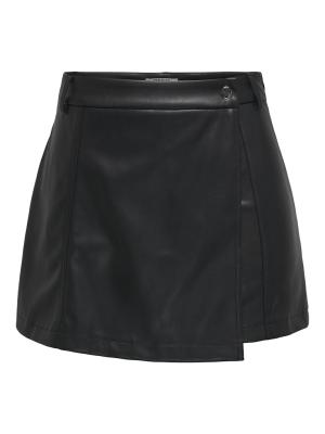 ONLHERO MW FAUX LEA SKORT CC PNT