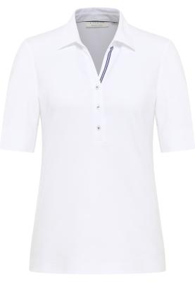 Eterna Polo-Shirt – Sportive Eleganz in strahlendem Weiß