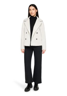 Amber & June Kurzjacke – Zeitlose Eleganz in Doubleface-Optik