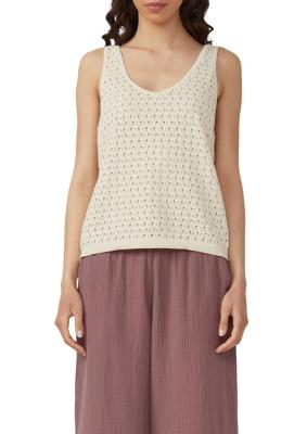 Stricktop mit Ajourmuster