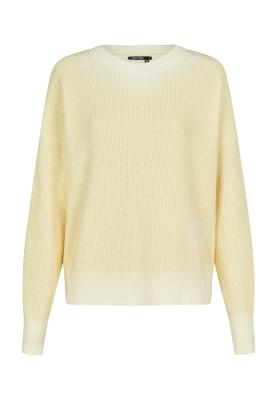 Rundhals Pullover mit Spray-Effekt