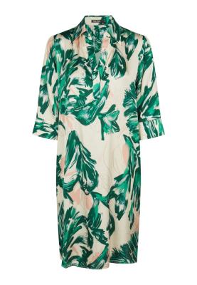 Marc Aurel Kleid – Urbaner Chic in Viskose-Satin