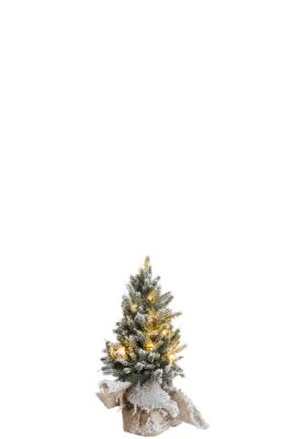 Topf Weihnachtsbaum LED 18x17,5x29,5x cm