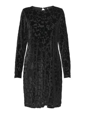 ONLTHEA L/S FLOCK DRESS JRS
