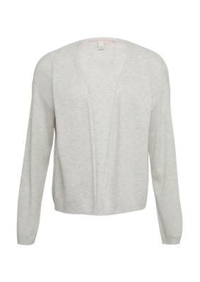 Strickjacke mit überschnittener Schulter