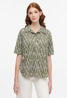 Schlupfbluse mit sommerlichem Print – Loose Fit von ETERNA