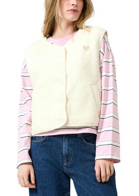 Kuschelige Teddy-Weste