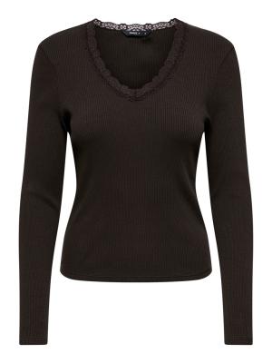 ONLSARA SHARAI L/S V-NECK TOP JRS N