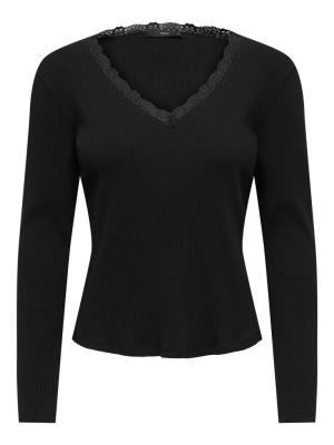 ONLSARA SHARAI L/S V-NECK TOP JRS N