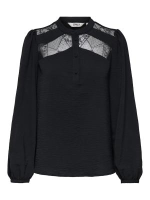 ONLYOHANNA LIFE FR L/S LACE TOP WVN