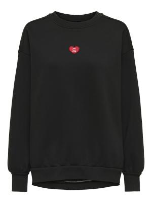 ONLEVISA L/S OVERSIZED O-NECK SWT