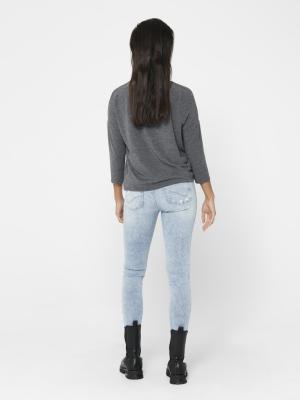 Einfarbiges, gestricktes Oberteil | ONLGLAMOUR 3/4 TOP JRS NOOS