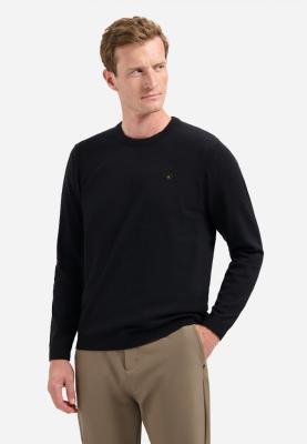 Timeless Basics Two-Tone Sweater | Pullover Crewneck 2 Coloured Melange
