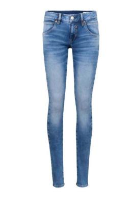 Touch slim reused denim