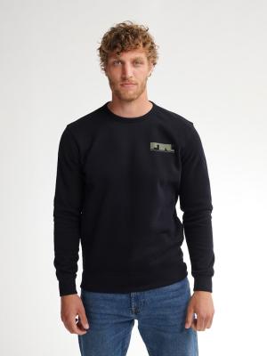 Men Sweater Round Neck Print