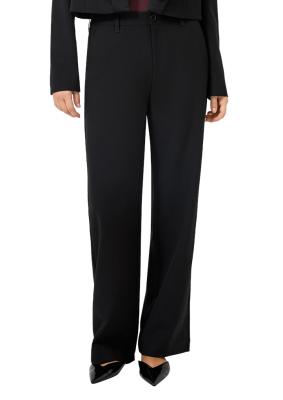 QS x Vanessa Mai | weich fließende Anzugshose mit weitem Bein