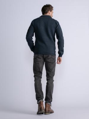 Herren Strickjacke | Men Knitwear Collar Cardigan