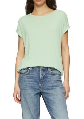 Loose Fit-Shirt im Lyocell-Mix