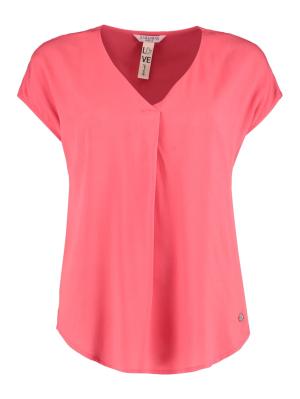 Weite Damen Bluse mit V-Ausschnitt | Blouse Be44tsy