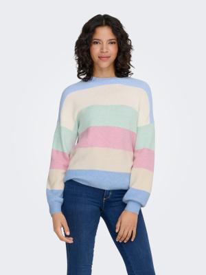 ONLATIA L/S STRIPE PULLOV KNT NOOS